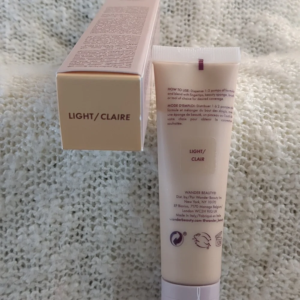Wander Beauty Nude Illusion Liquid Foundation in Light, 30ml/1.01fl oz